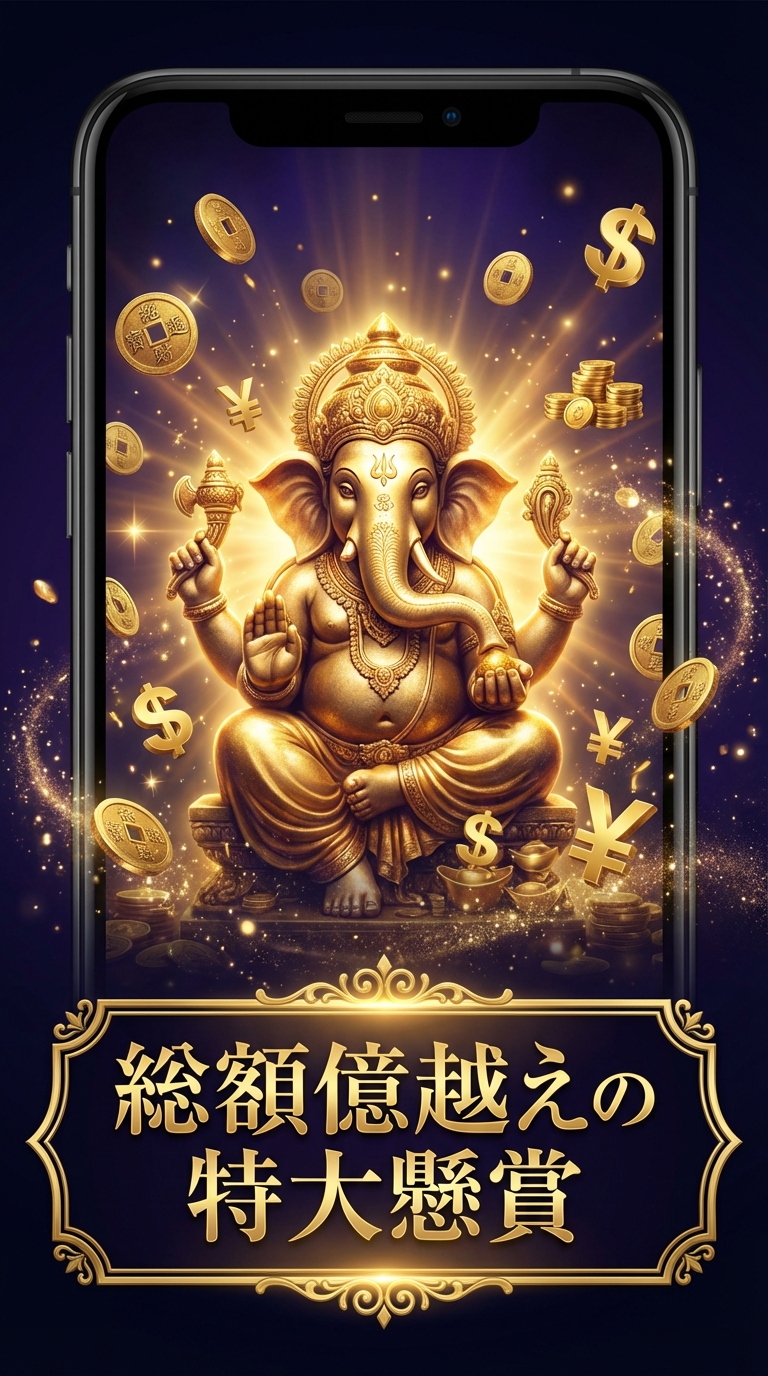 ガネーシャ神の財運懸賞